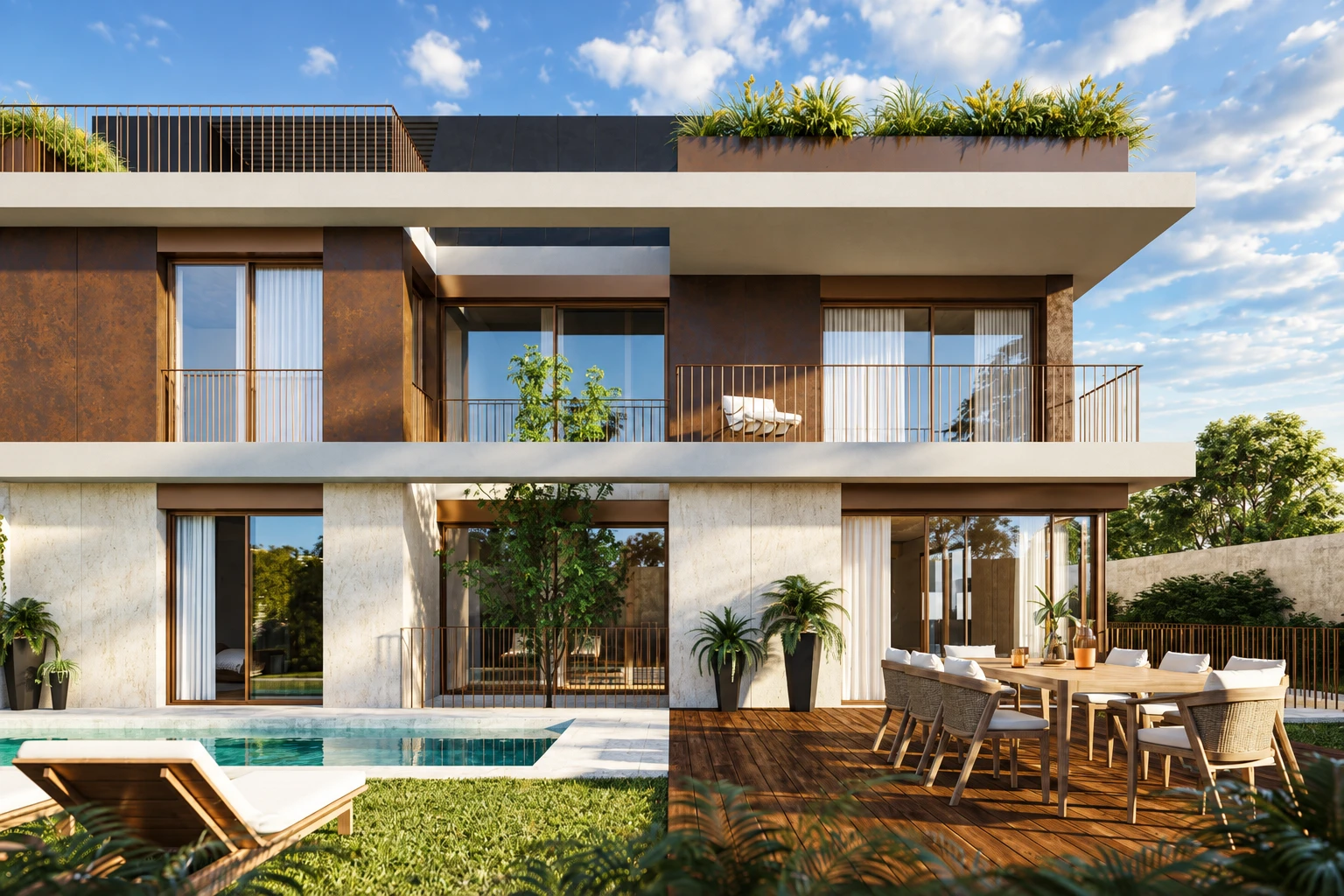 New Four-Bedroom Villa with Private Pool in Barreiro — from €1,500,000 - Property photo 1