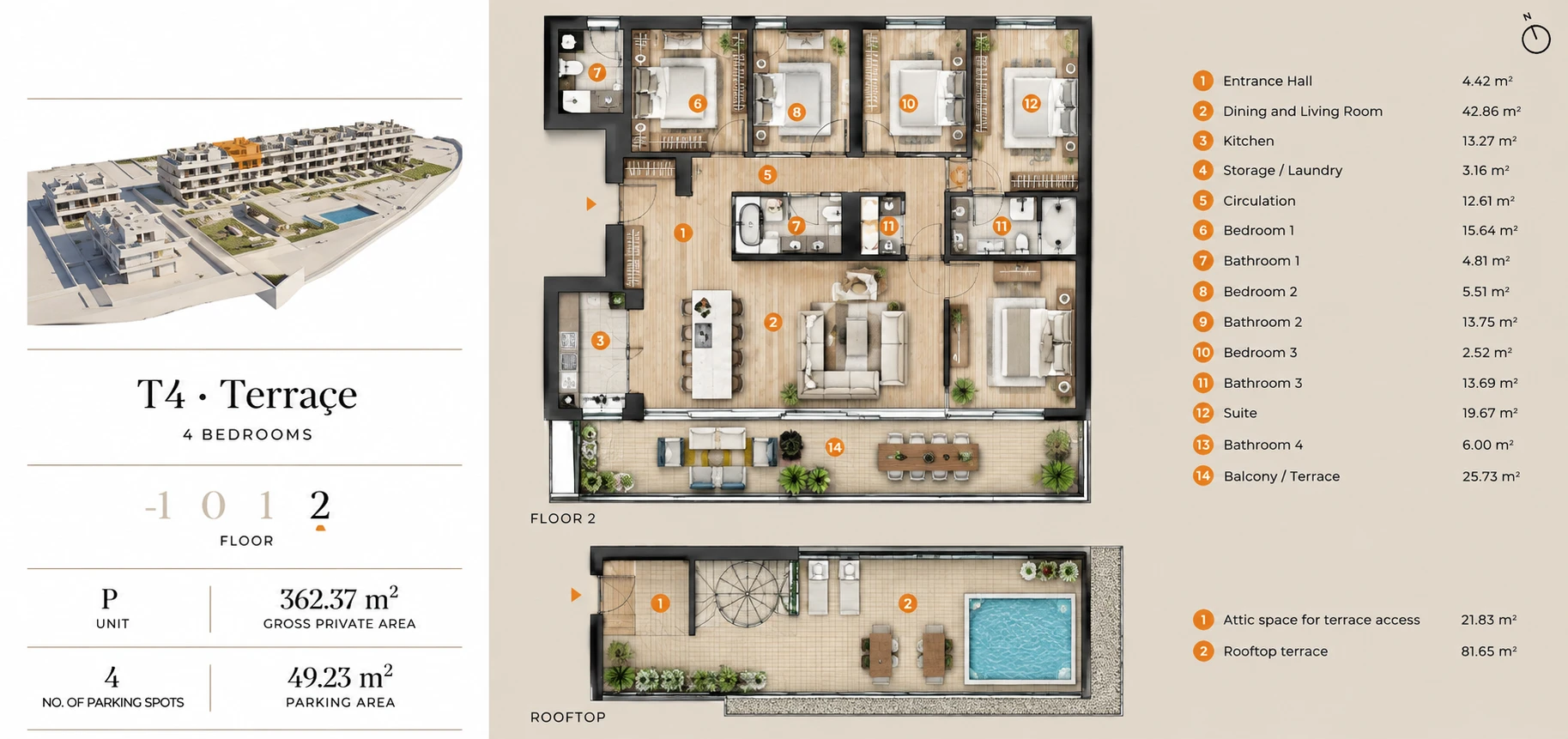 New Four-Bedroom Villa with Private Pool in Barreiro — from €1,500,000 - Property photo 12