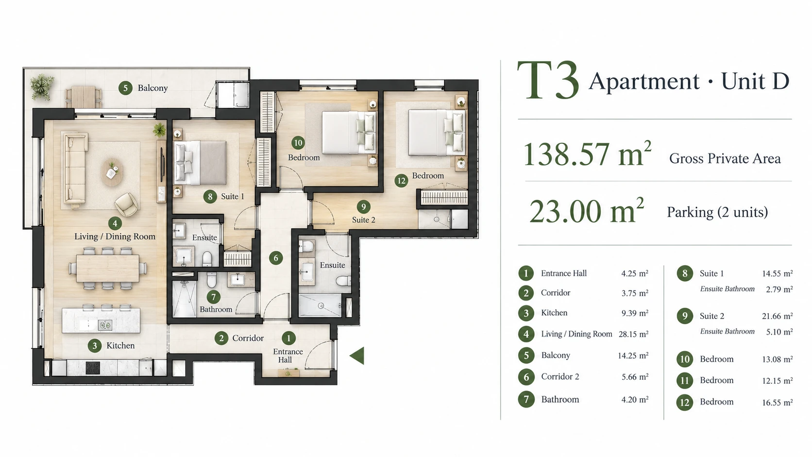 New three-bedroom apartment in Mafra — room to live life your way, from €549,900 - Property photo 10