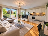 Charming 3-room apartment in Meinier.